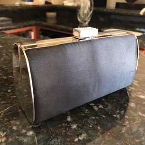 Black clutch prom purse